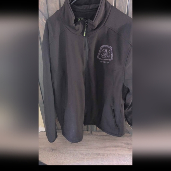 Black Zip-Up Jacket - Picture 1 of 3